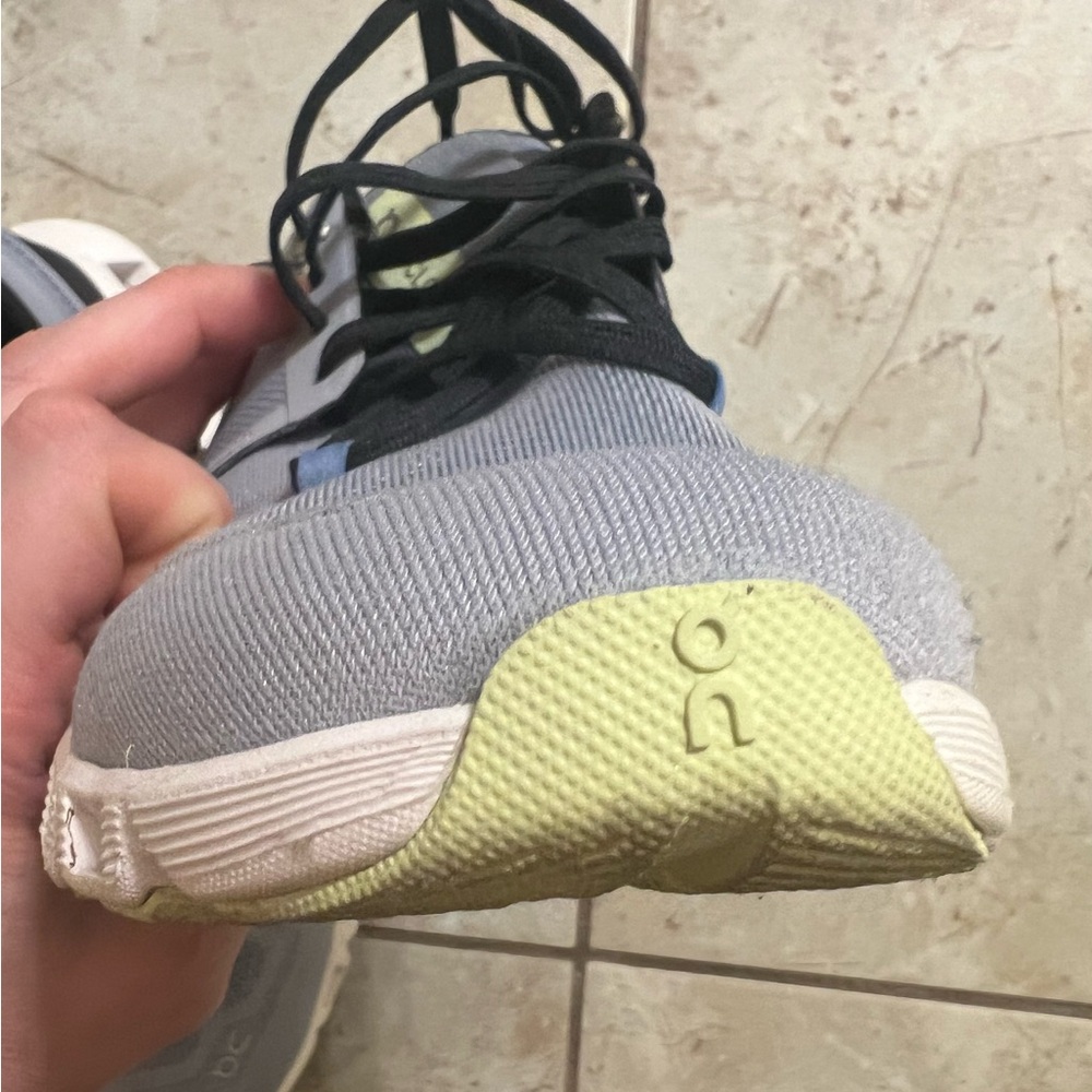On Running Cloud X Sneakers in Black and Blueish/Gray - Picture 12 of 13